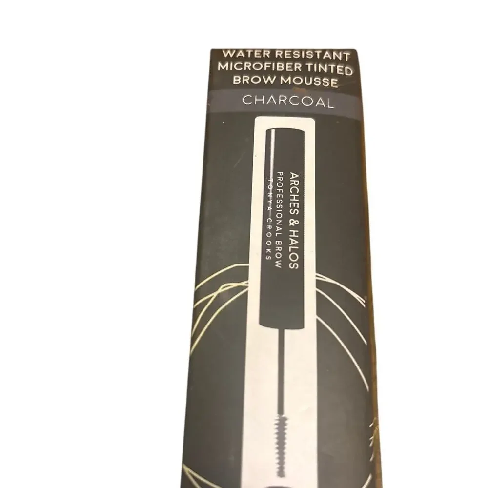 Arches Halos Professional Tinted Brow‎ Mousse Charcoal Water Resistant Vegan